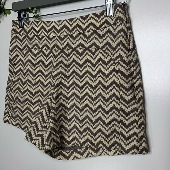 Anthropologie Cartonnier Taupe Cream Shorts - Picture 3 of 13